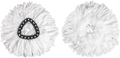 Strengthmix Spin Mop Replacement Heads, Microfiber Spin Mop Refills, Easy Cleaning Mop Head Replacement,4 Pack