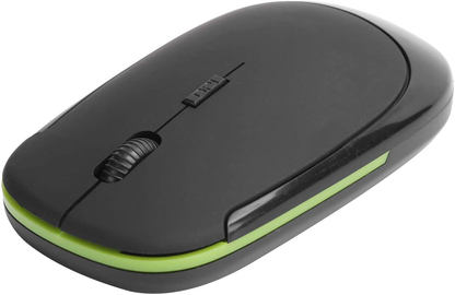 Wireless Mouse 2.4G Wreless Frequency Hopping Adjustable Optical USB Receiver Notebook Computer Accessories 1600dpi Silent Micro Motion Design Lightweight and Portable(Blue)
