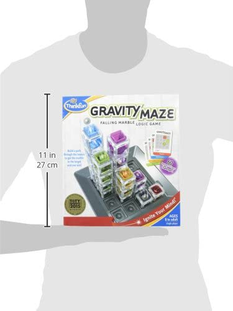 Think Fun Laser Maze (Class 1) Brain Game and STEM Toy for Boys and Girls Age 8 and Up – Award Winning and Mind Challenging Game for Kids (44001014)