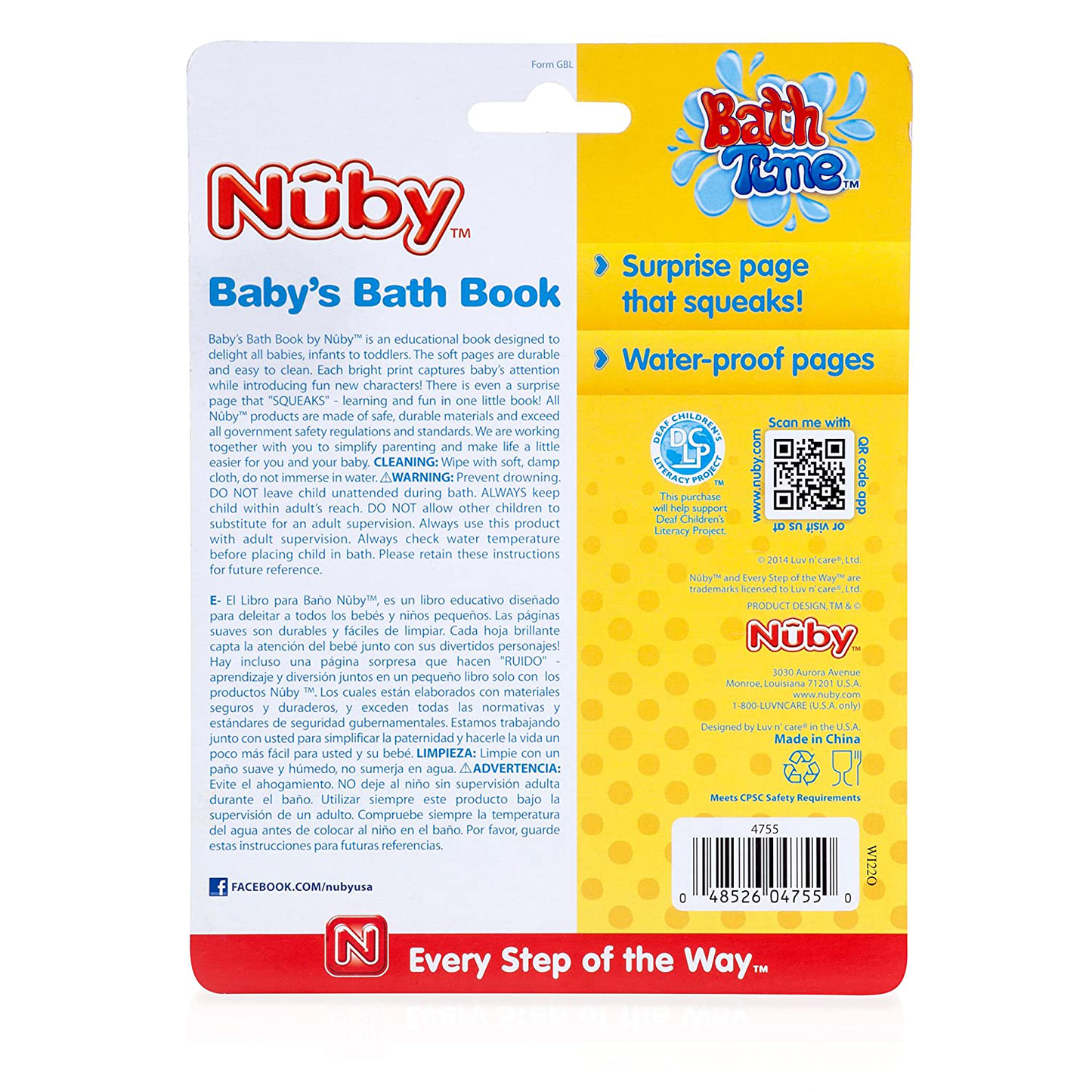 Nuby Bath Book
