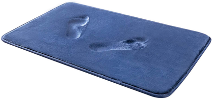 Memory Foam Bath Mat Rug, Comfortable Super Absorbent Machine Wash Non-Slip Thick Bathroom Rug