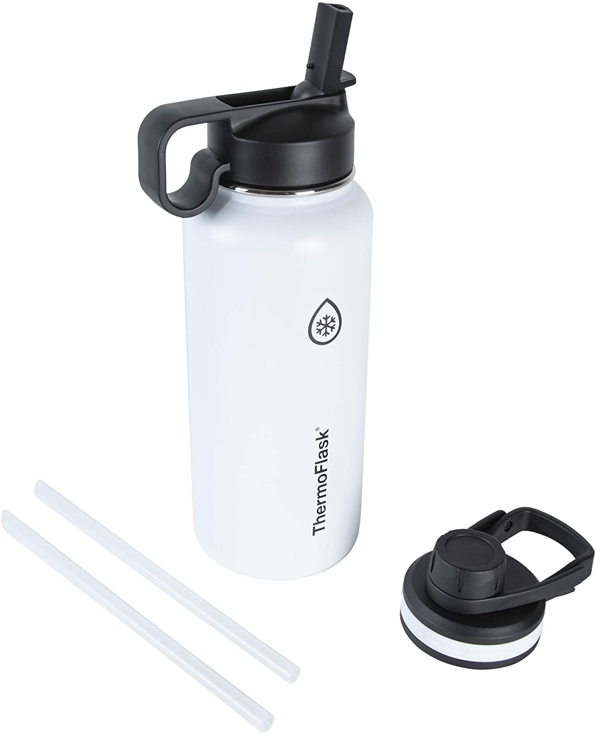 Thermoflask Double Stainless Steel Insulated Water Bottle, 40 oz, Cobalt