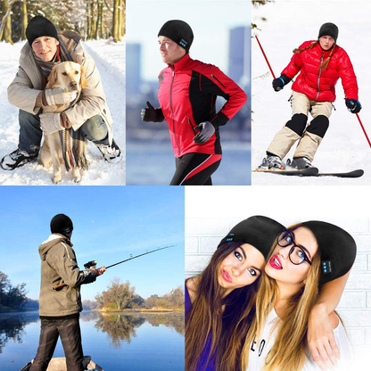Bluetooth Beanie Hat Headphones Unique Christmas Tech Gifts