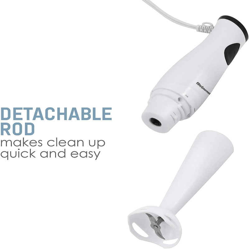 1-Touch Control Electric Immersion Hand Blender, Mixer, Chopper