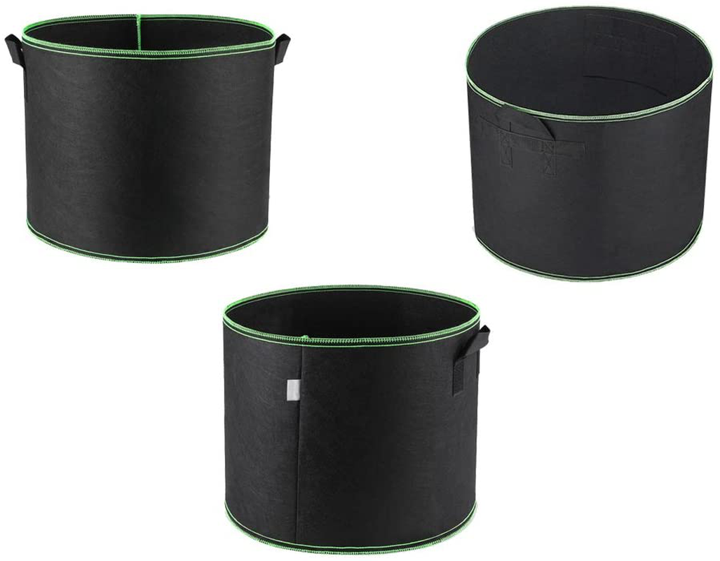 Plant Grow Bags Aeration Fabric Pots with Handles