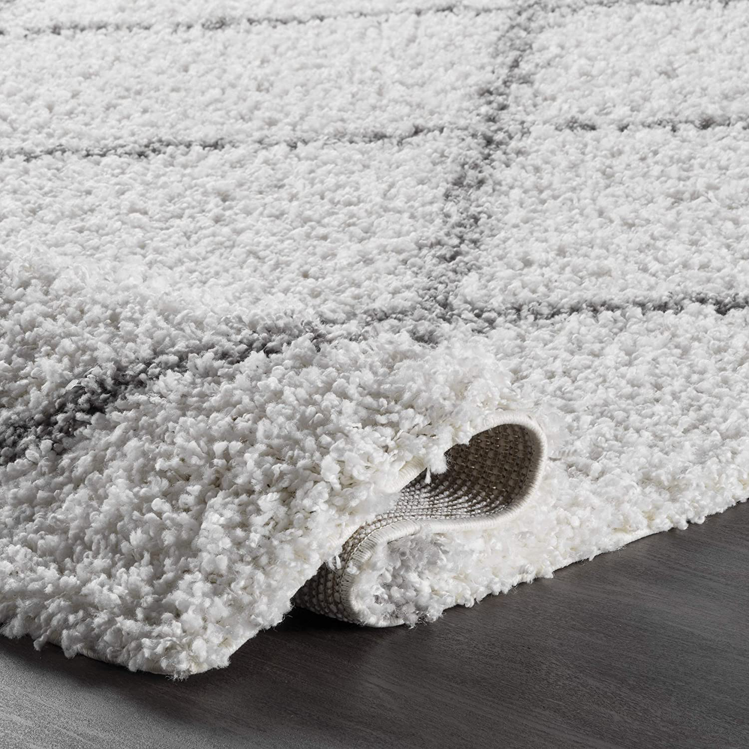 nuLOOM Trellis Cozy Soft & Plush Shag Runner Rug, 2' 8" x 8', Pink