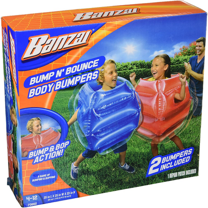 Bump N Bounce Body Bumpers in Red & Blue, 2 Bumpers