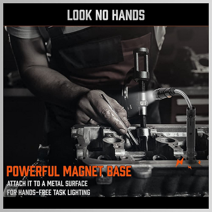 3 Piece Telescoping Magnetic Pickup Tool with LED Lights