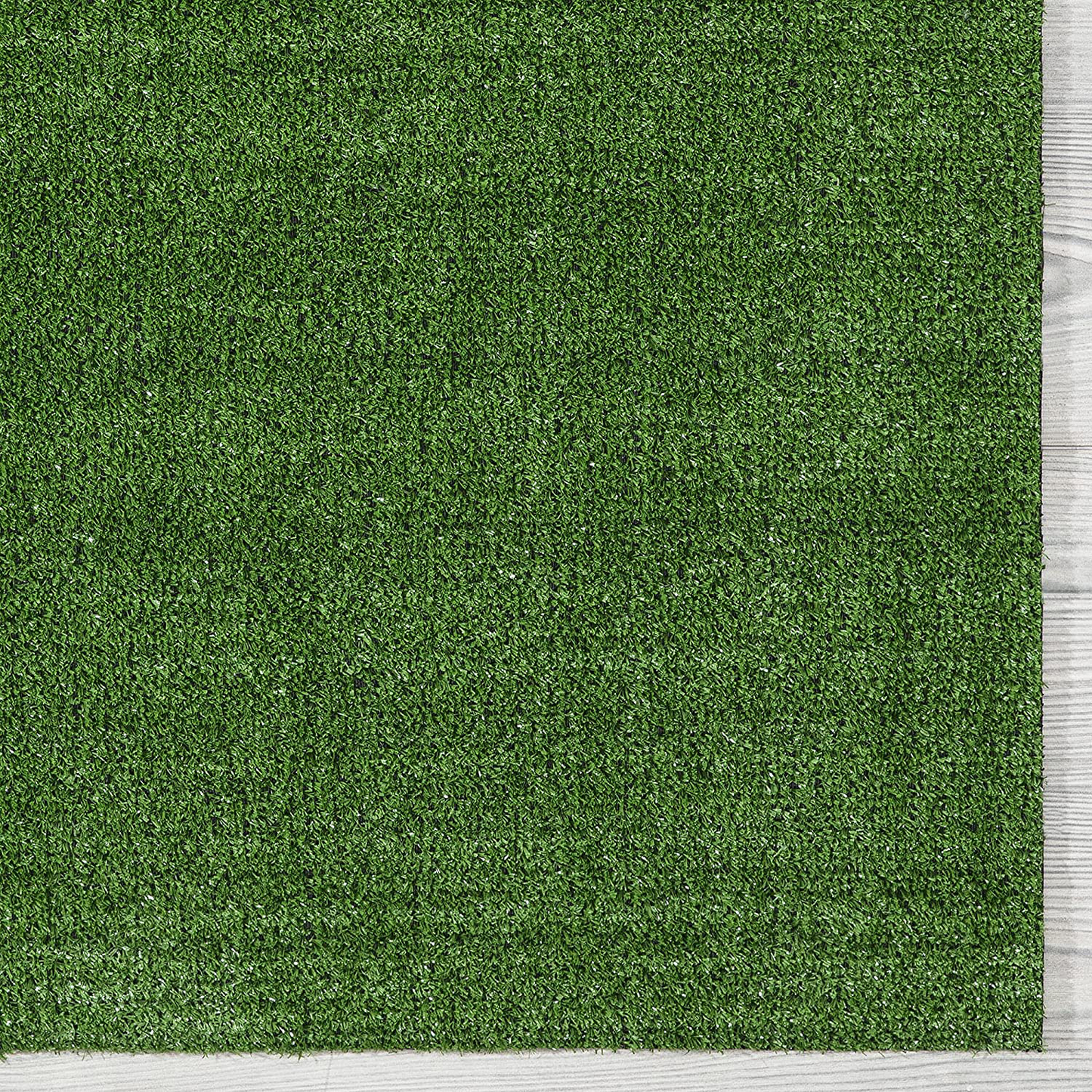Ottomanson Evergreen Artificial Turf Area Rug, 20" X 59", Green