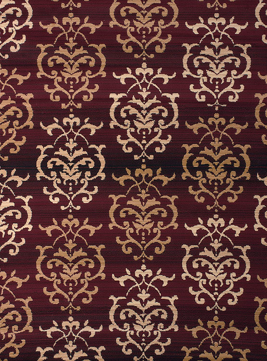 United Weavers of America Dallas Countess Rug - 1ft. 11in. x 3ft. 3in., Burgundy Red, Area Rug with Abstract Pattern, Jute Backing