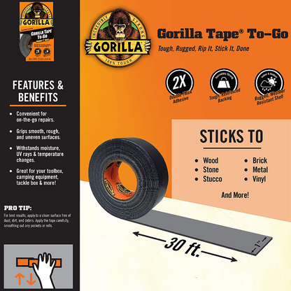 Gorilla Tape Portable Handy Roll