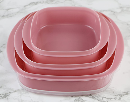 Calypso Basics by Reston Lloyd 6-Piece Microwave Cookware, Steamer and Storage Set, White