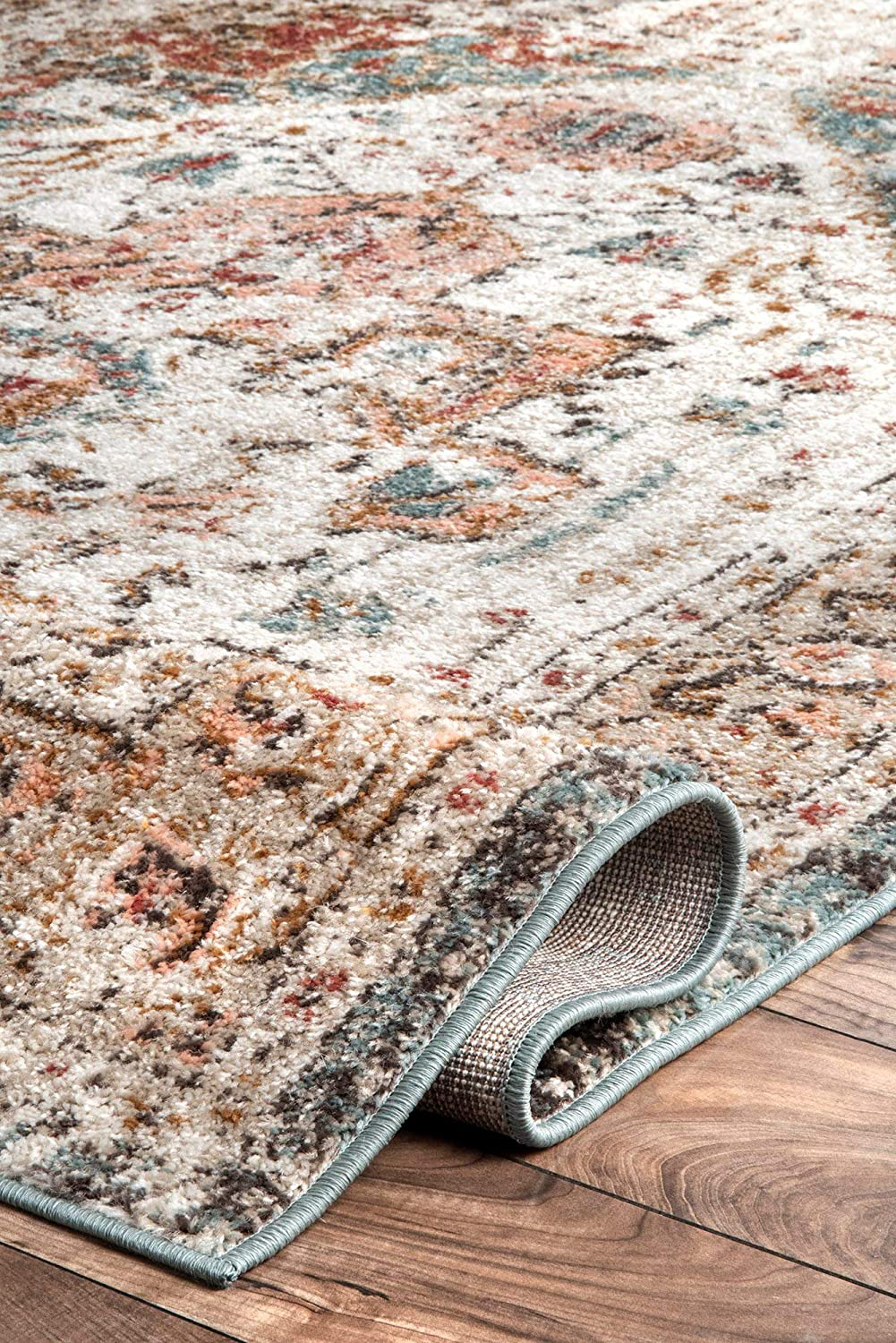 nuLOOM Shane Persian Vintage Area Rug, 3' x 5', Beige