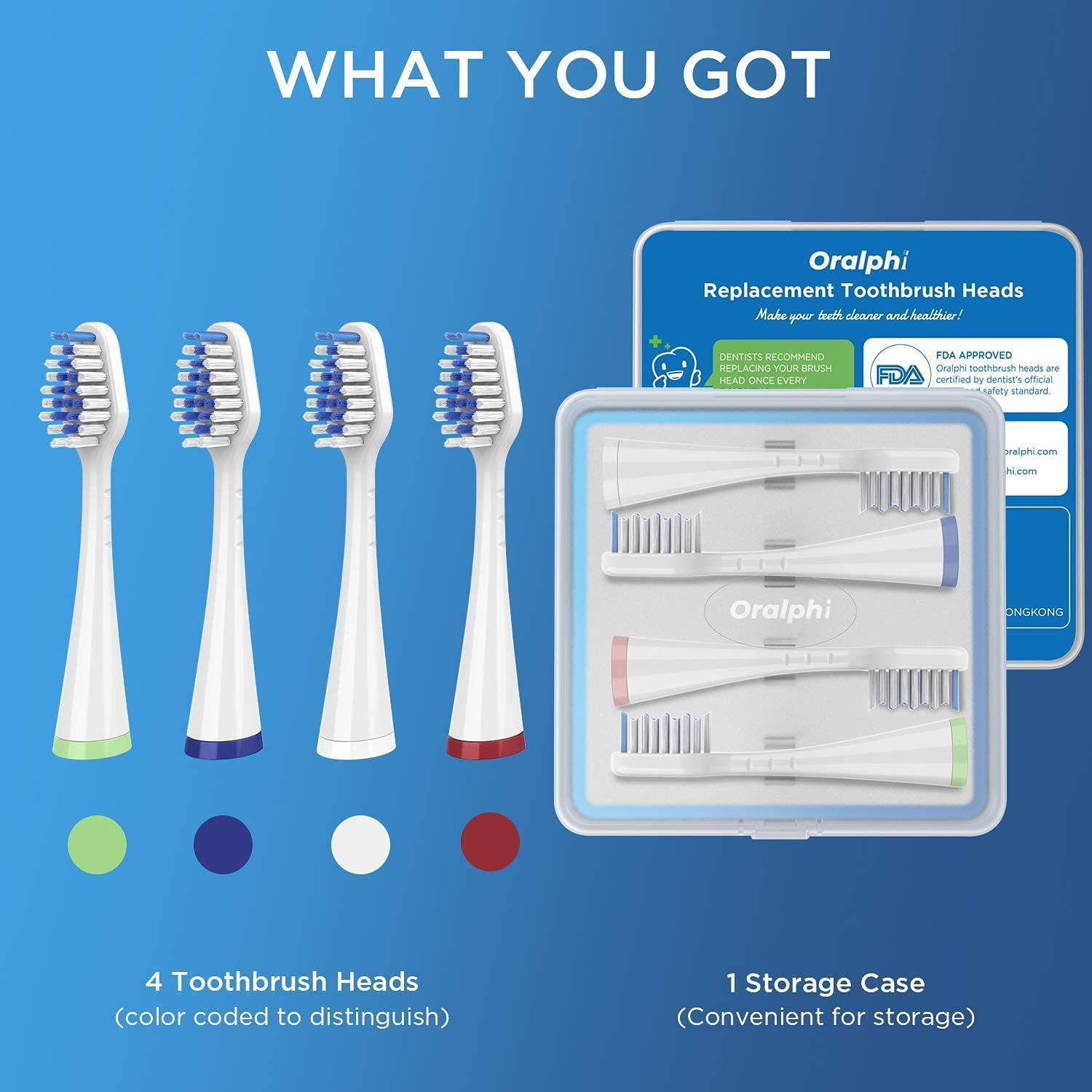 Toothbrush Replacement Heads for Waterpik Complete Care 5.0/9.0 (CC-01/WP-861)