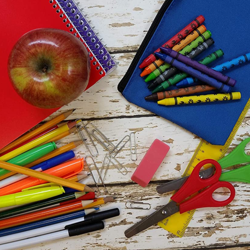 30 Piece School Supplies Kit for Elementary School Students