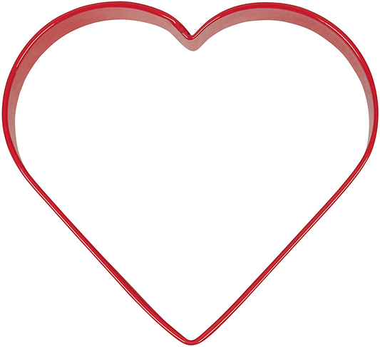 Wilton Red Metal Heart Cookie Cutter 3"