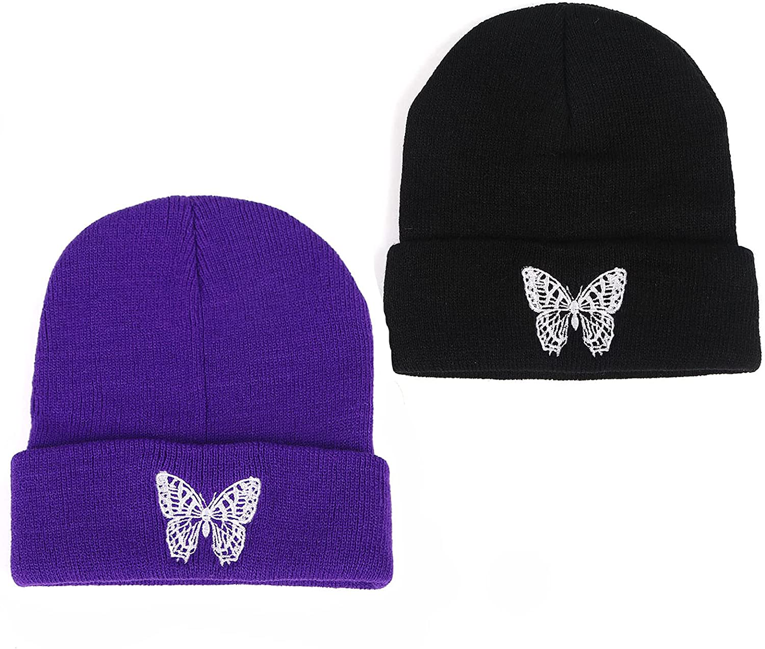 AJG Unisex Slouchy Beanie Hats Winter Warm Knit Cap for Women Men