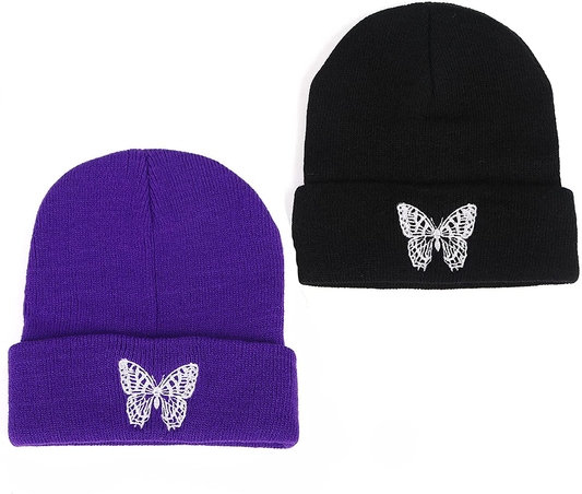 AJG Unisex Slouchy Beanie Hats Winter Warm Knit Cap for Women Men