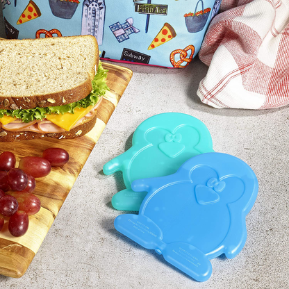 Fit + Fresh Cool Coolers Slim Ice Packs Long Lasting Ice Packs for Lunch Bags, Picnic Baskets, Coolers, and More