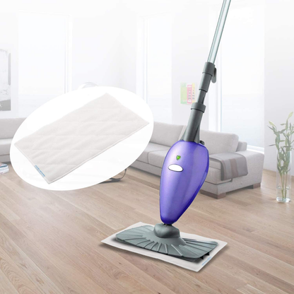 isinlive 8 Pack Cleaning Mop Pads Replacement Compatible with Light n Easy Steam Mop Pads S3101 S7326 S3601 7688ANB 7688ANW 7618ANB 7618ANW Floor Steam Cleaner and S6 S15 S1 S4 S5 S12