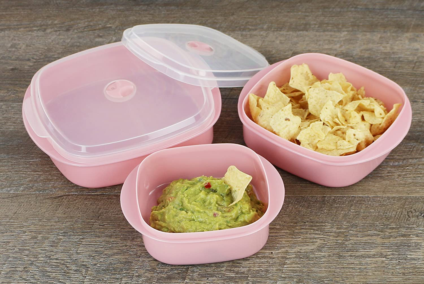 Calypso Basics by Reston Lloyd 6-Piece Microwave Cookware, Steamer and Storage Set, Azure