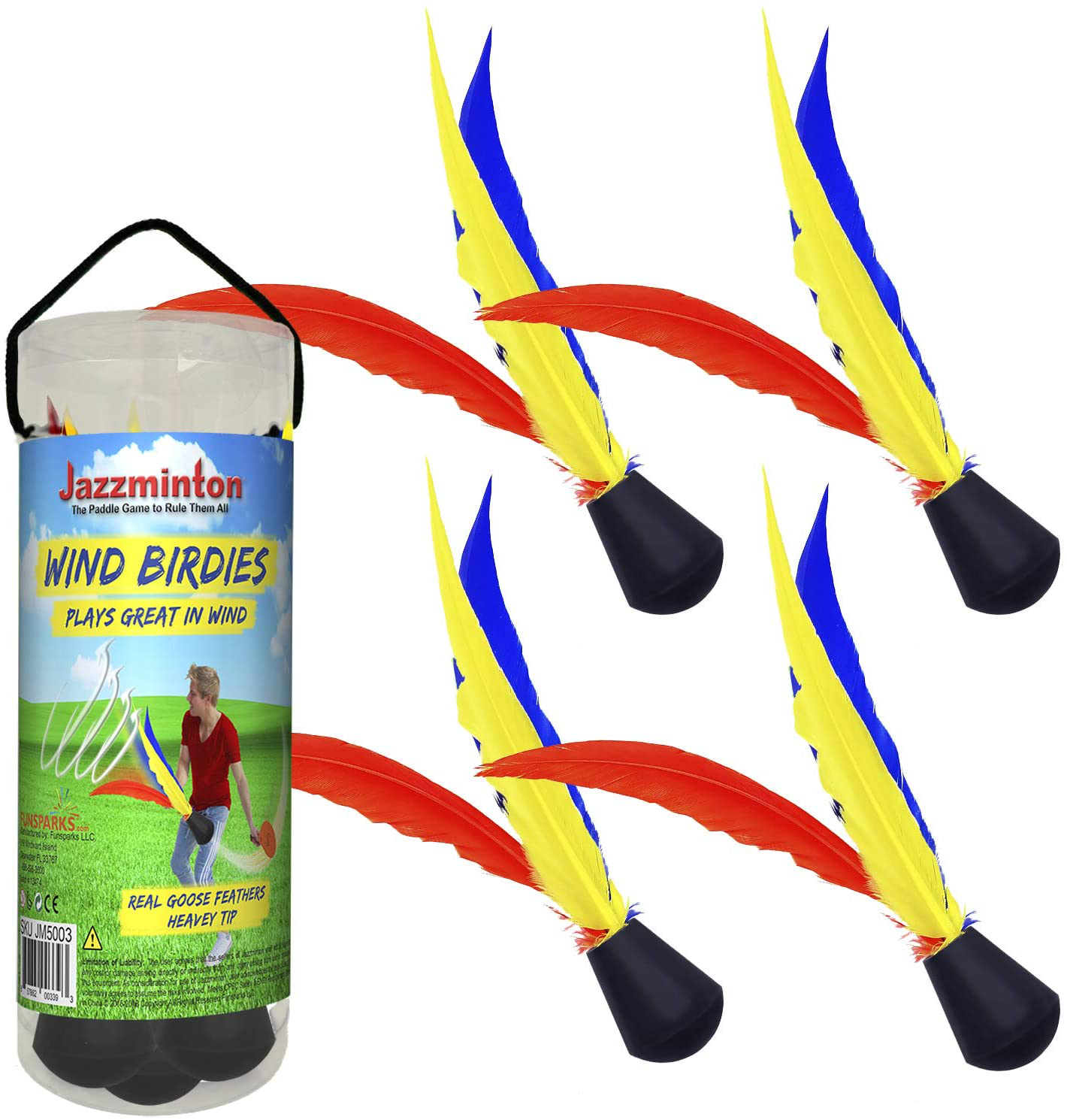 Funsparks Jazzminton Wind Birdies 
