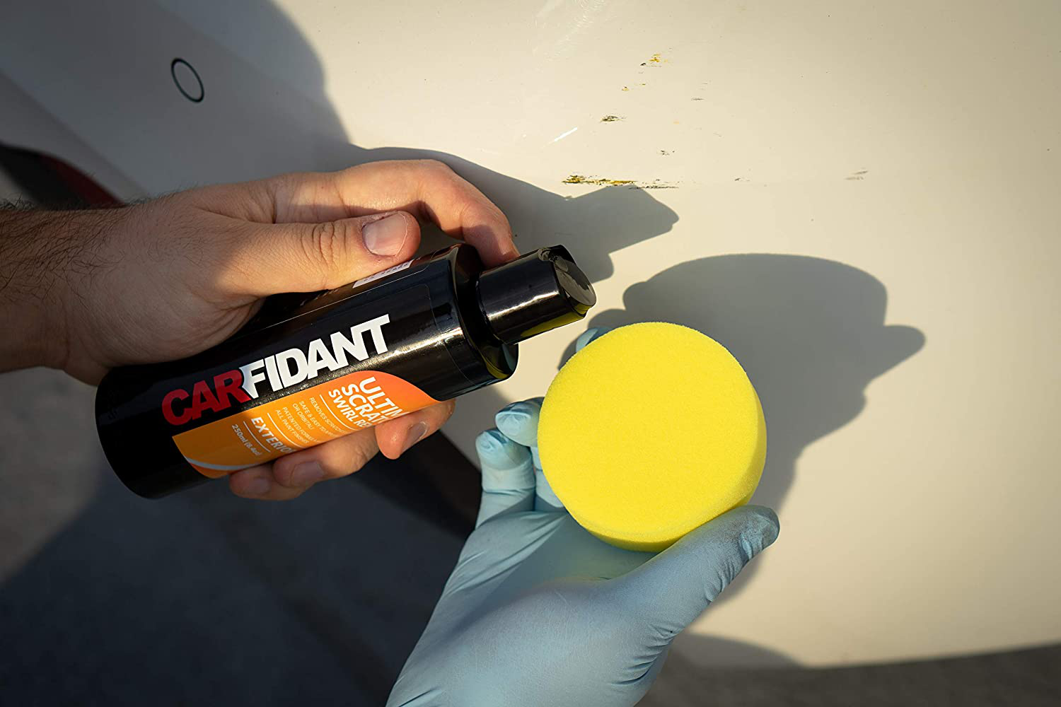 Carfidant Scratch and Swirl Remover - Ultimate Car Scratch Remover - Polish & Paint Restorer - Easily Repair Paint Scratches, Scratches, Water Spots! Car Buffer Kit