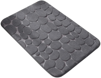 Memory Foam Bath Mat Skid Resistant Absorbent Bathroom Rug Carpet Machine Washable