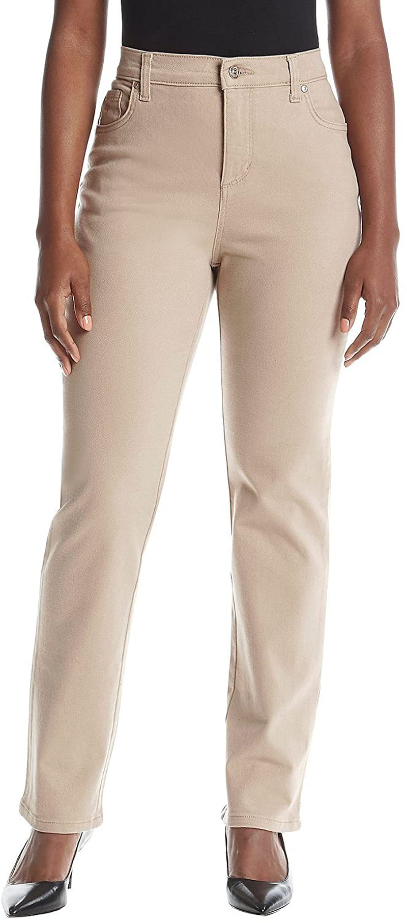 Gloria Vanderbilt Women's Plus Size Amanda Classic High Rise Tapered Jean