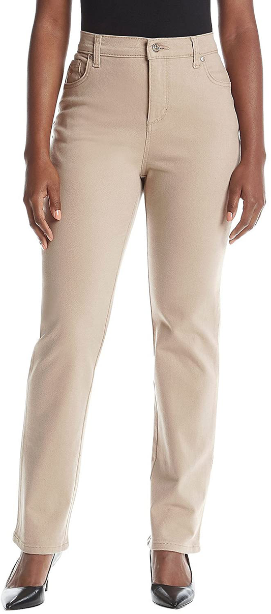 Gloria Vanderbilt Women's Plus Size Amanda Classic High Rise Tapered Jean
