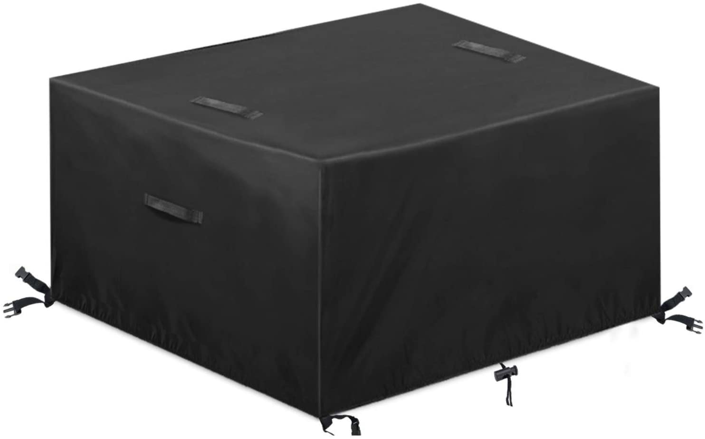 ESSORT Outdoor Furniture Cover Waterproof Patio Table Covers, 4-6 Seats Heavy Duty Windproof Square Garden Table Sofa Cover, UV-Resistan (83.5''x48.4''x29'')