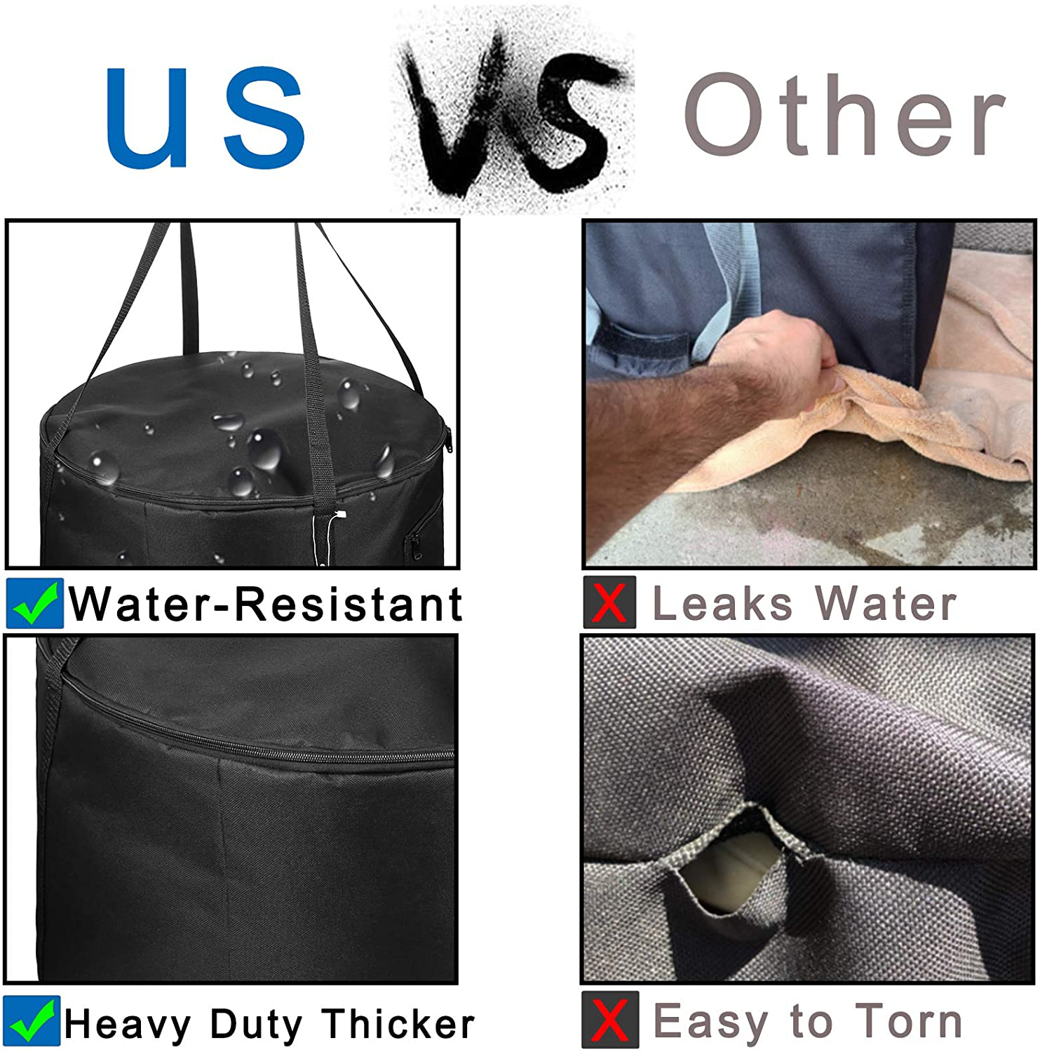 Carrying Bag for Outland Firebowl 863 Outdoor Portable Propane Fire Pit Carrying Bag for Firebowl 864 Water-Resistant 21 Inch Gas Fire Pit Carry Bag for Outland Fire Bowl