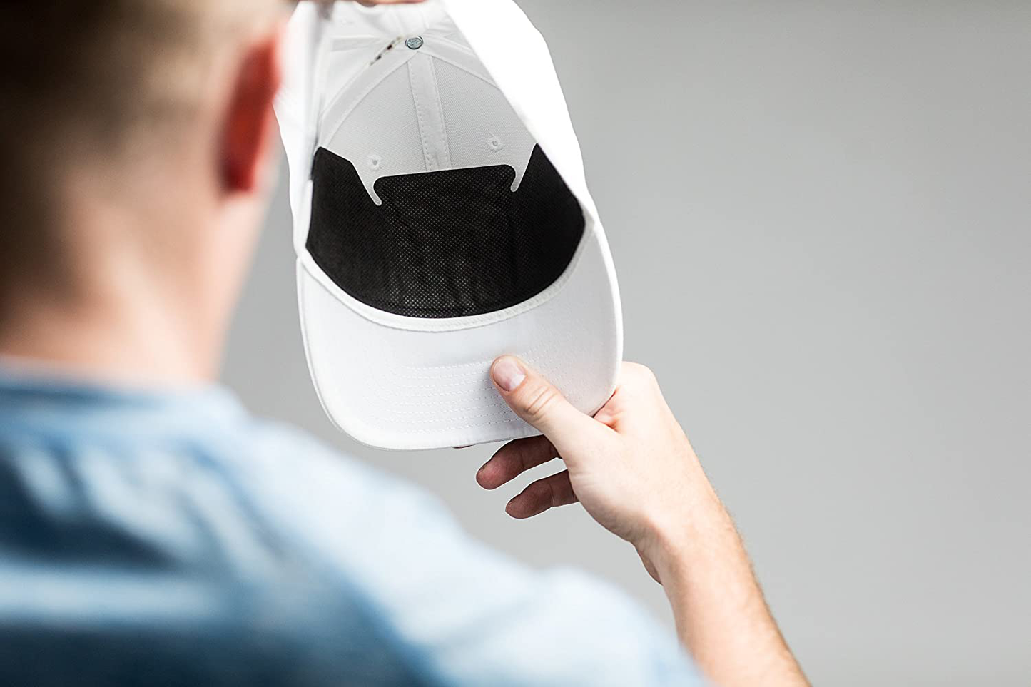 Golf Hat Sweat Liner – Made in The USA - Prevents Stains & Odor - Patented Technology 3 | 6 | 12 | 25 | 50 Pack