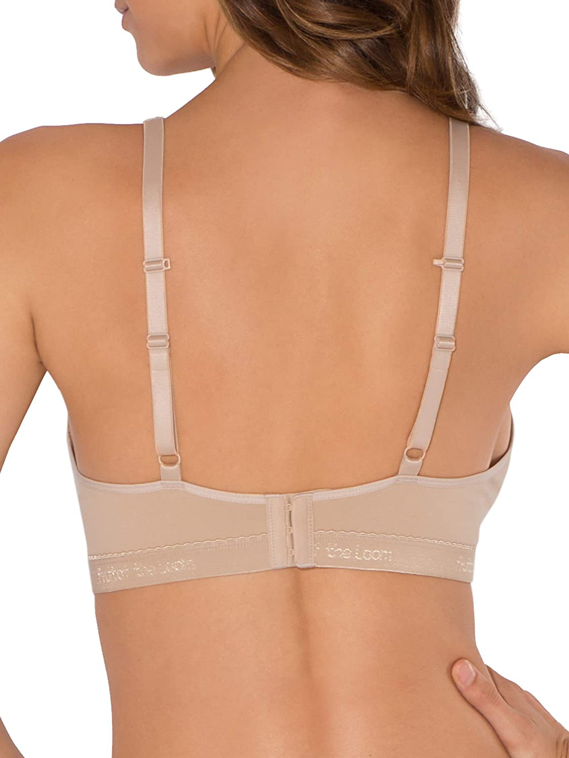 Fruit of the Loom Women's Wirefree Cotton Bralette, 2-Pack