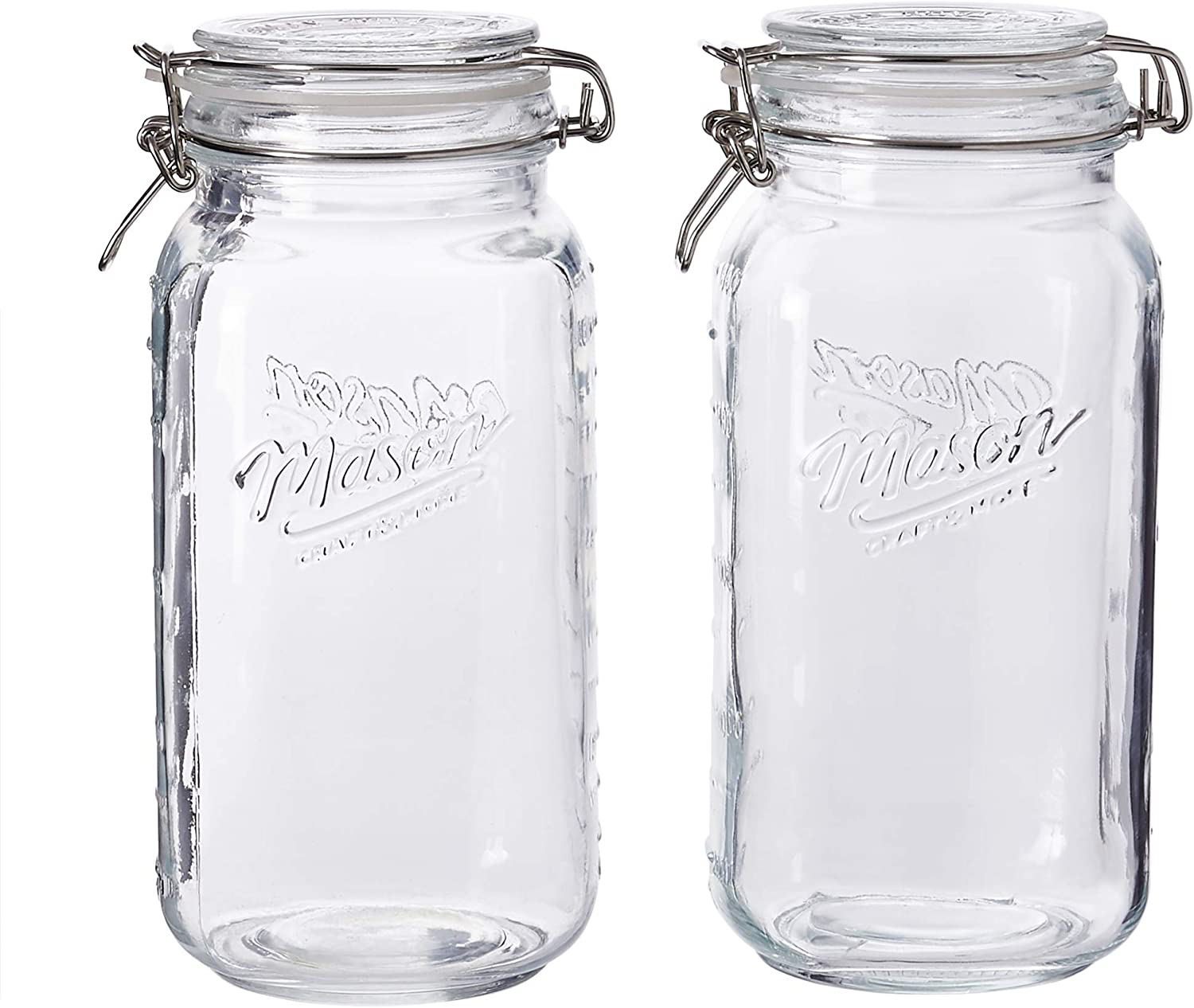 Mason Craft & More Food Storage, 7OZ MINI 4 PACK, Clear