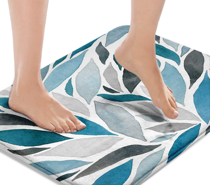 Bath Mats for Bathroom, Bathroom Mats Rugs Non-Slip,  Washable Cover 