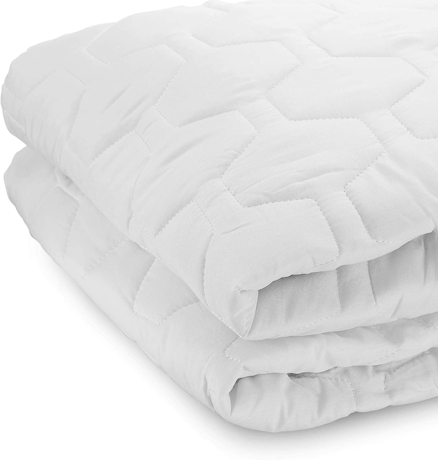 The Grand Mattress Pad Cover Fitted | Deep Pockets Bed Mattress Protection | Only Quality Fabrics Used & Breathable (King)