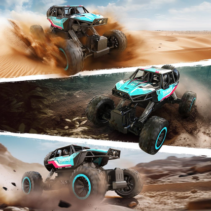 1:12 4WD RC Truck - 2.4Ghz RC Monster Truck with Metal Shell and Light, Remote Control 