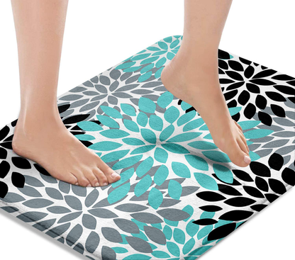 Bath Mats for Bathroom, Bathroom Mats Rugs Non-Slip,  Washable Cover 
