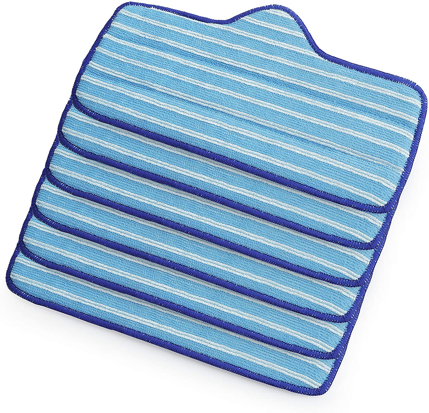 Flintar 6 Packs of Premium Microfiber Pads, Compatible with Dupray Neat Steam Cleaner, Durable, Reusable and Machine Washable