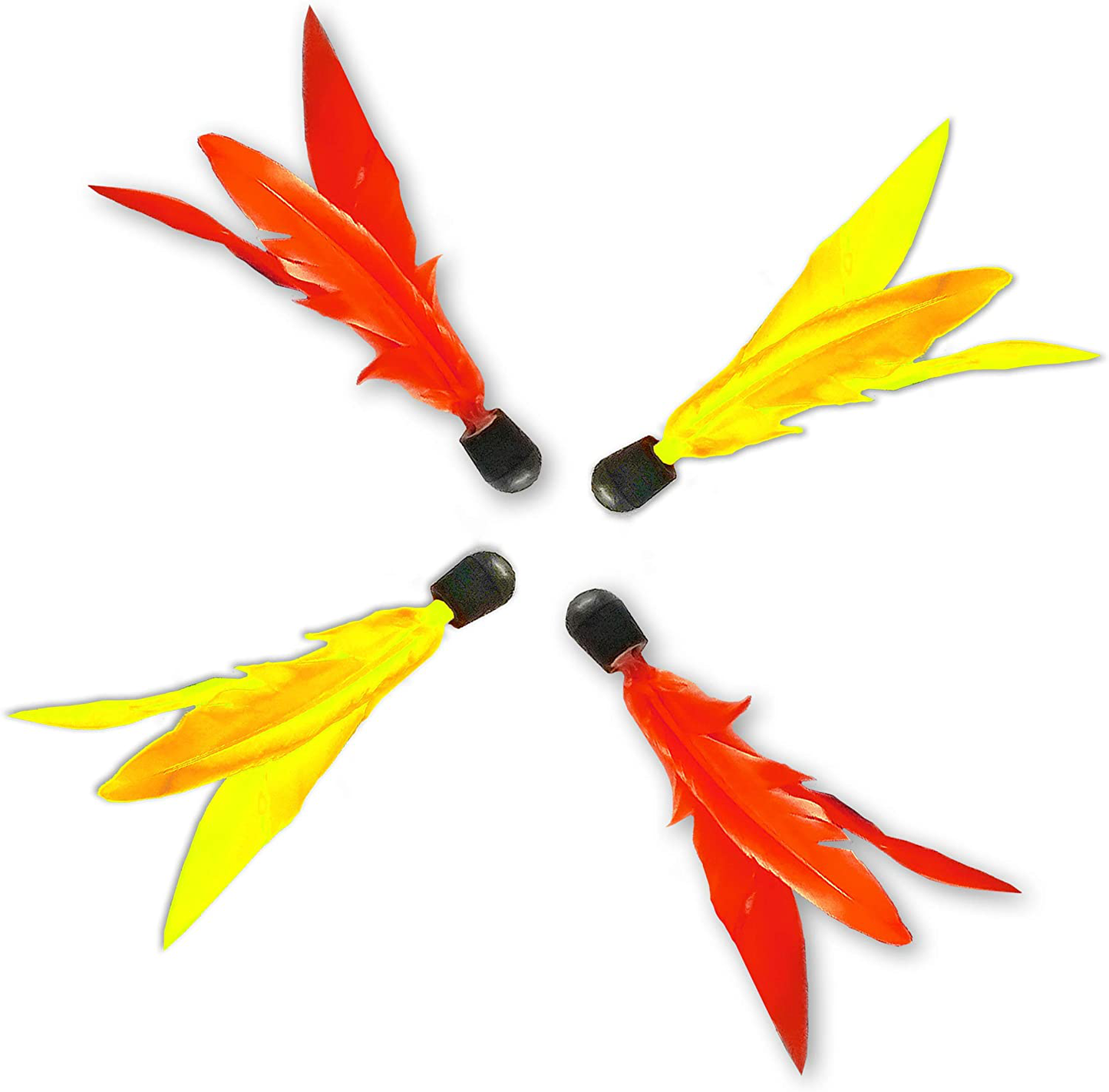 Funsparks Paddle Ball Jazzminton Game - All-Season Indoor/Outdoor Racquet Game for Active Play