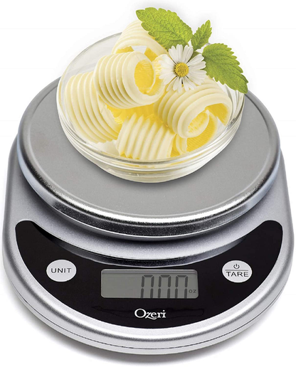Ozeri ZK14-R Pronto Digital Multifunction Kitchen and Food Scale, Red