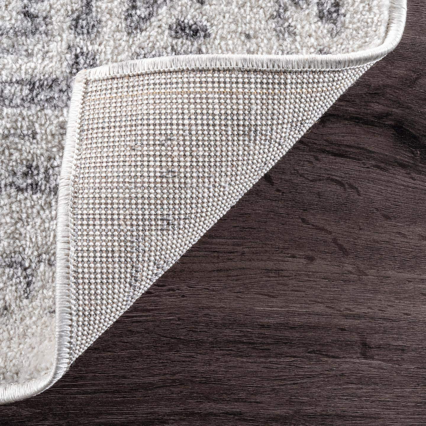 nuLOOM Arlena Vintage Area Rug, 6' Square, Grey