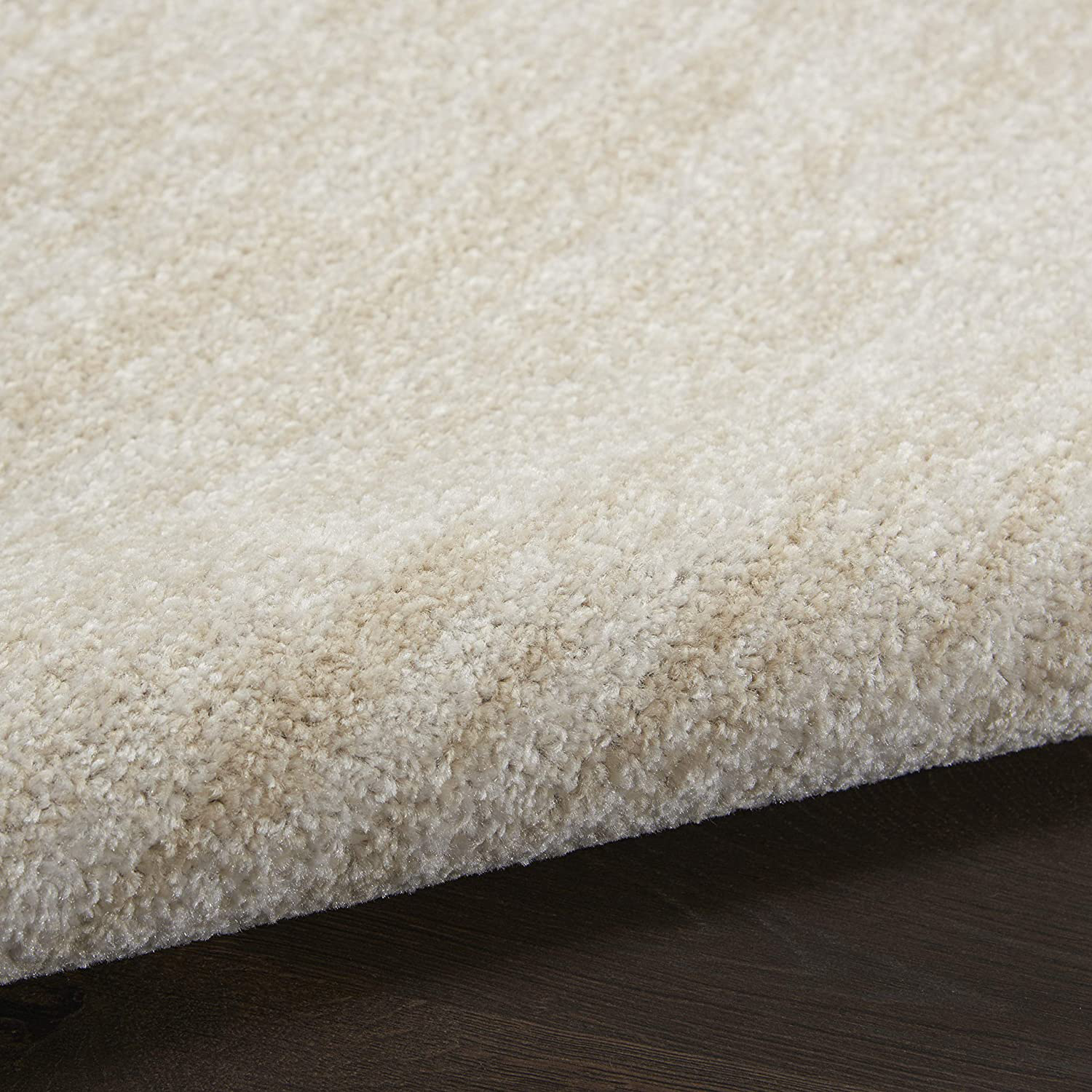Nourison Essentials Solid Contemporary Pink 5' Square Area Rug , 5' X Square