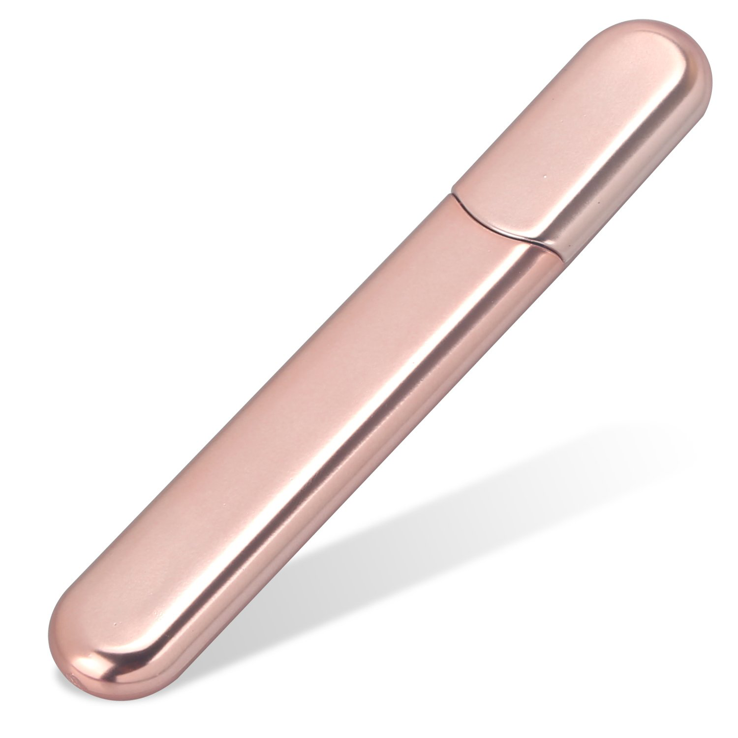 Premium Glass Nail File With Case, Crystal Diamond Salon Best Beauty Nail Buffer