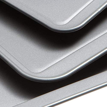 Good Cook 4022 Baking Sheet, 0.9 cu-ft Capacity, 11 in W x 17 in L, Silver
