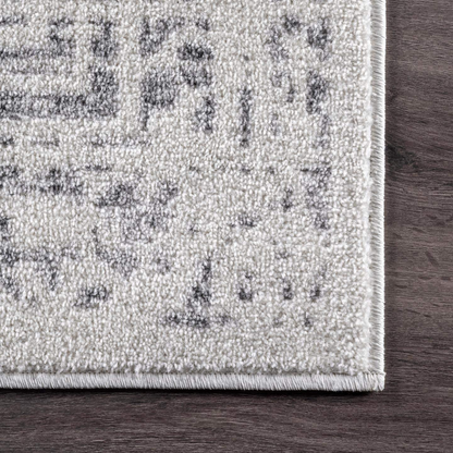 nuLOOM Arlena Vintage Area Rug, 6' Square, Grey
