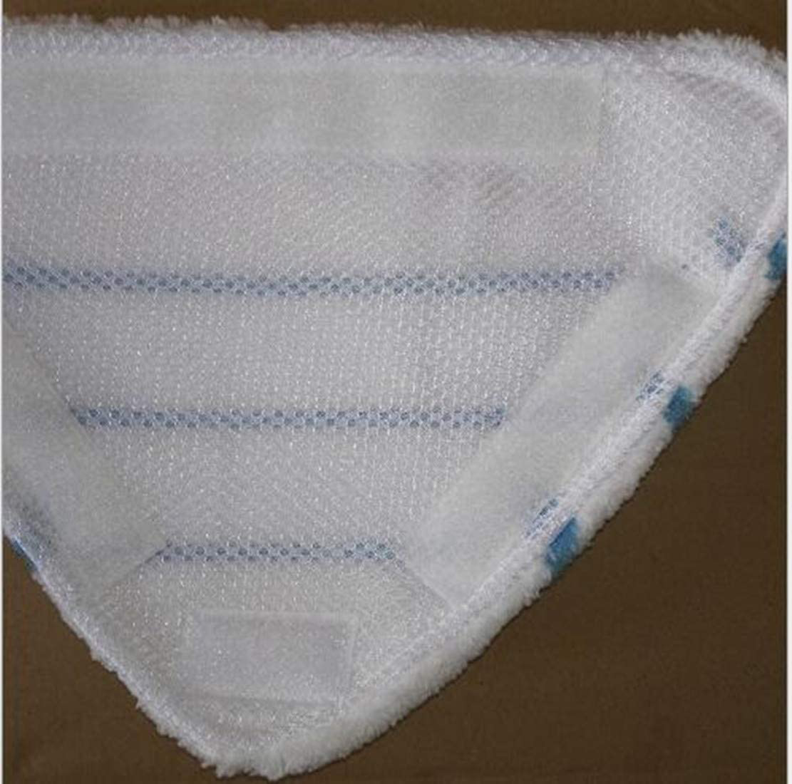 Revin-Sky 5 Pack Microfibre Pads Mop Replacement Cleaner Floor Pads Washable x5mop Cloths Compatible with H2O Steam Mop X5 Mop Pad