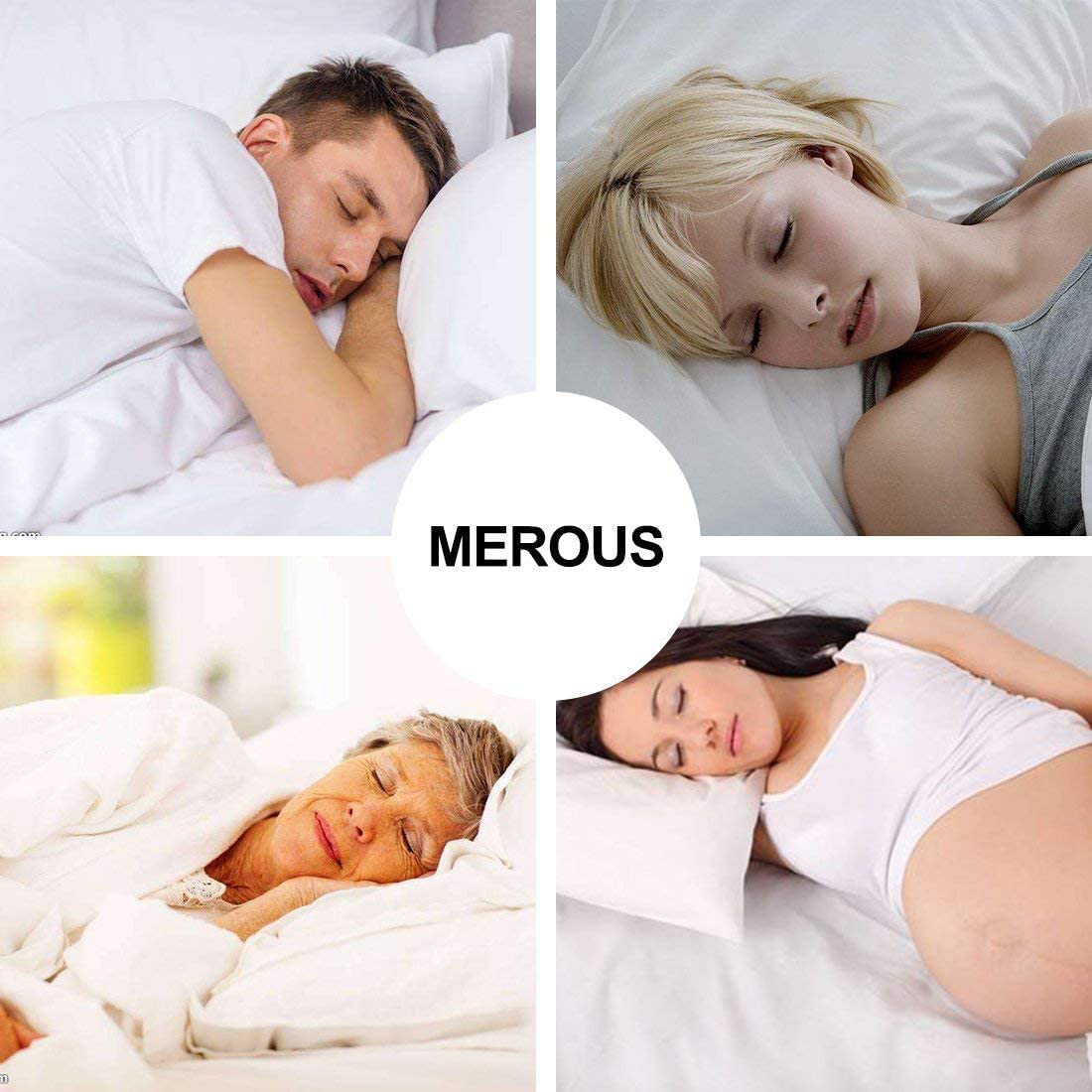 MEROUS Full Size Mattress Pad Pillow Top Quilted Mattress Cover Mattress Protector Cotton 8-21" Deep Pocket Cooling Mattress Topper