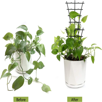 12 Pcs Garden Mini Climbing Trellis for Potted Climbing Plants Vines